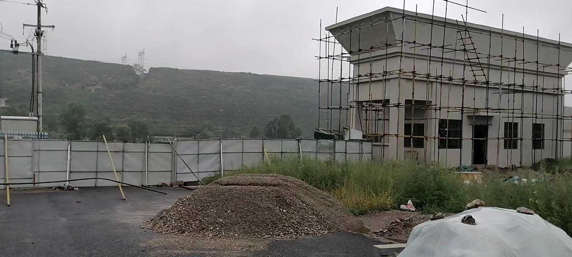  某部隊合成作戰旅營區室外安防弱電工程